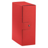 Scatola progetto esselte 5 pz. eurobox dorso 12 rosso [390332160]