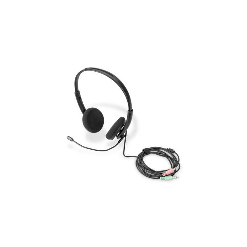 Cuffie digitus ufficio/call center con vavo riduzione del rumore