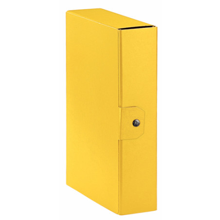 Scatola progetto esselte 5 pz. eurobox dorso 8 giallo [390328090]