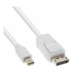 Cavo mini displayport inline a displayport m/m 2m bianco [17132]