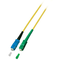 Cavo fibra ottica techly monomodale os2 sc-apc/sc-upc 9/125