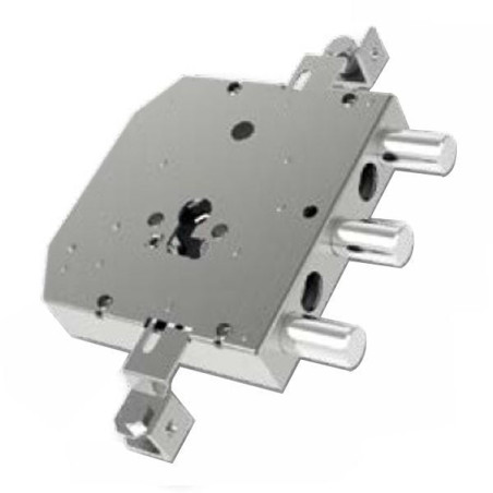 Serratura cilindro mottura 2chiusure verticali 3pistoni [89e307w54t]