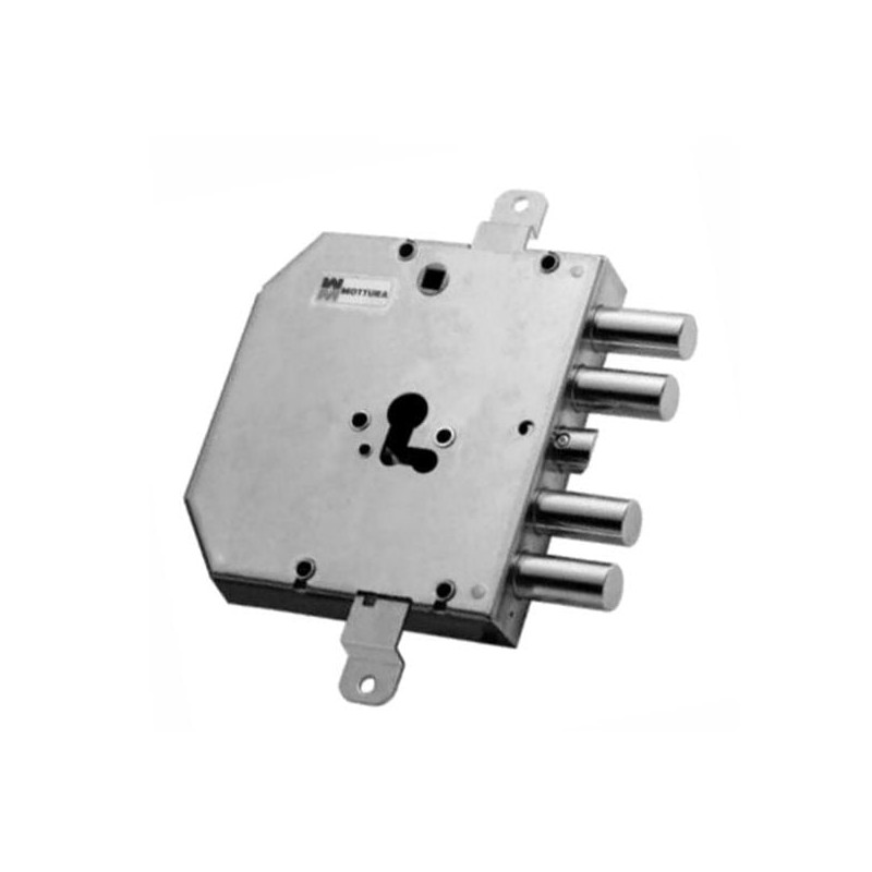 Serratura cilindro mottura 2chiusure verticali 4pistoni [89e310w27t]