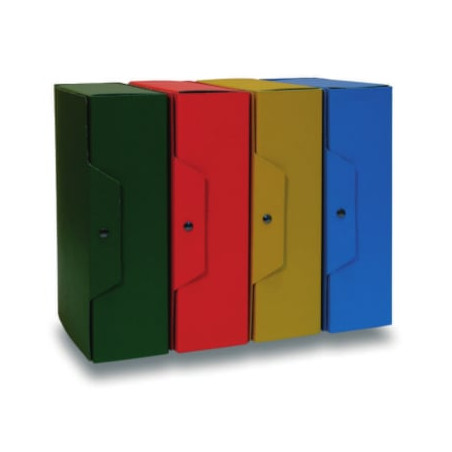 Scatola progetto brefiocart 5 pz. con bottone dorso 15 verde [020e7617v]