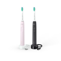 Kit spazzolino elettrico sonico philips sonicare 3100 hx3675/15949/2578