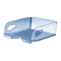 Vaschetta portacorrispondenza arda maxi cristallo a4 blu