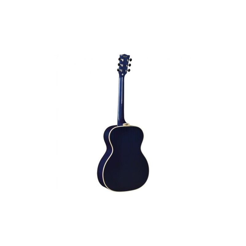 Chitarra acustica eko nxt a100 seethrough blu
