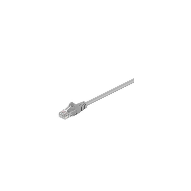 Cavo di rete cat6 goobay utp 2m grigio [68454]