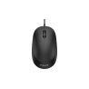 Mouse philips ambidestro ottico con filo 1200 dpi [spk7207b/00]