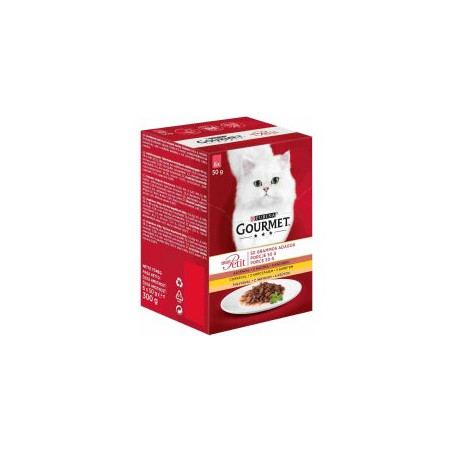 Mangime umido purina gourmet mon petit fish mix 6x 50g