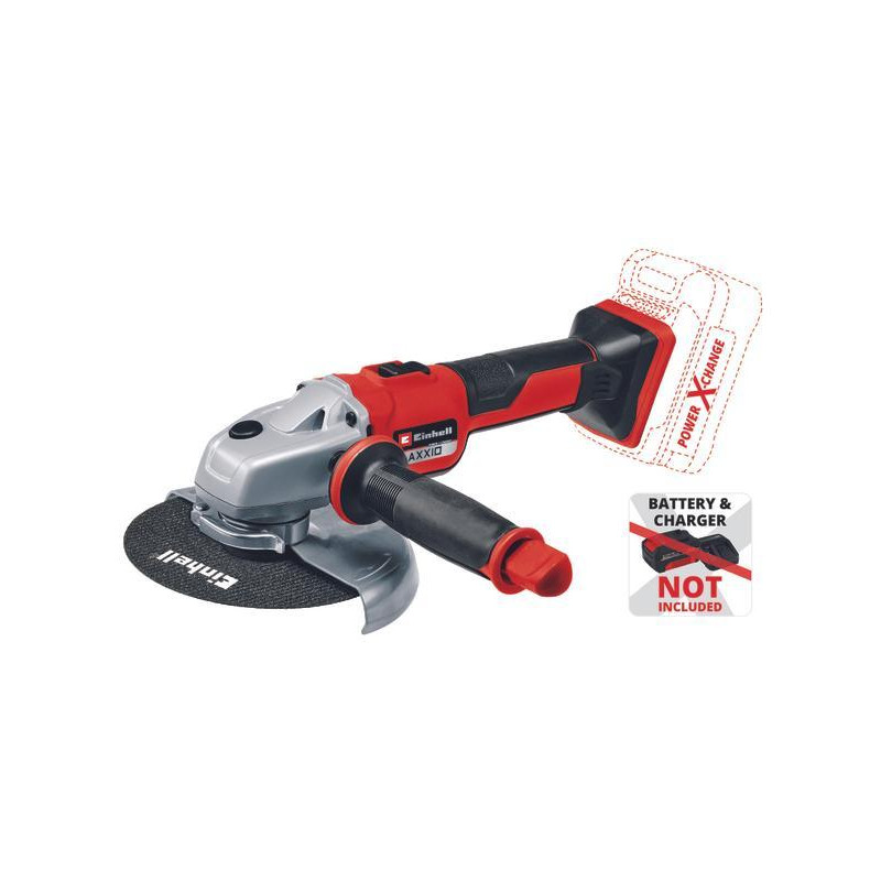 Smerigliatrice angolare a batteria einhell te-ag 18/150 li bl