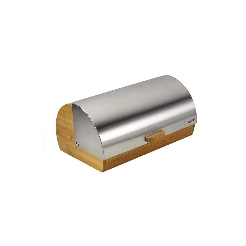 Portapane maestro mr-1673s argento legno [mr-1673s]