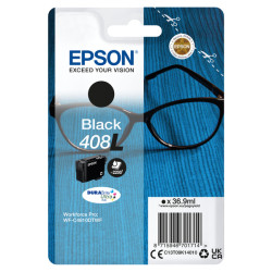 Cartuccia inchiostro epson 408l durabrite ultra singola 36.9ml nero