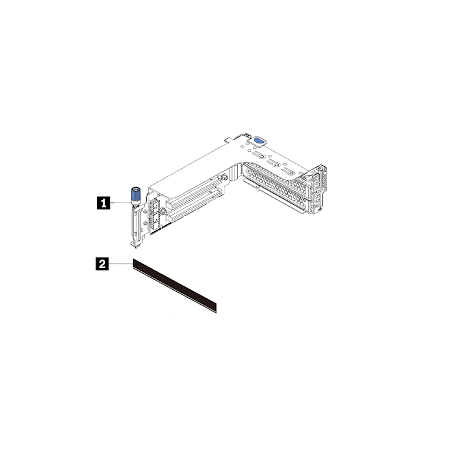 Kit opzionale per server thinksystem sr650 v2/sr665 x16/x8/x8 pcie