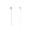 Cavo telefonico hama rj11 modulare spina 6p4c 6m bianco