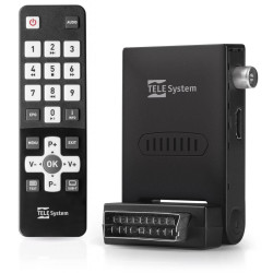 Decoder mini telesystem facile stealth/02 digitale terrestre dvb-t/t2