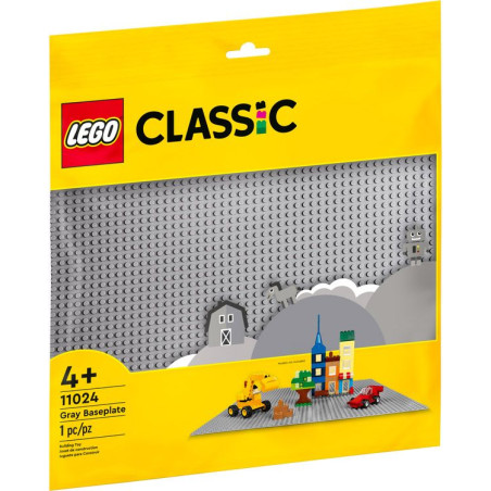 Lego classic 11024 piastra di base grigia