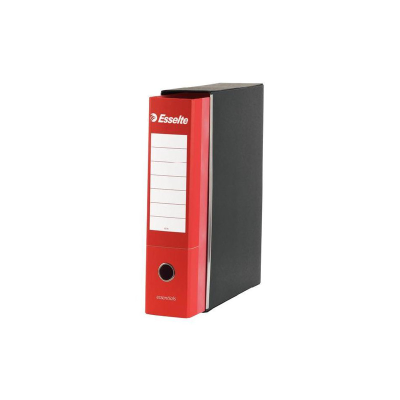 Registratore a leva esselte 6 pz. essential cm ds8 rosso [390773160]