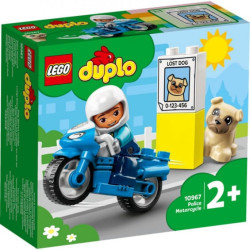 Lego duplo 10967 motocicletta della polizia