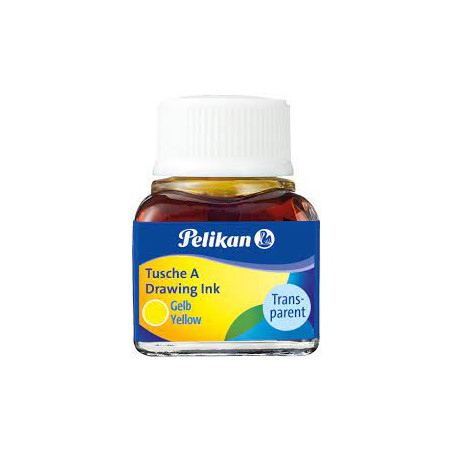 Inchiostro pelikan china 523-5 10ml amarillo giallo [201541]