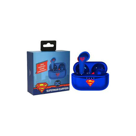 Auricolari 4side superman wireless a bluetooth blu [dc0880]
