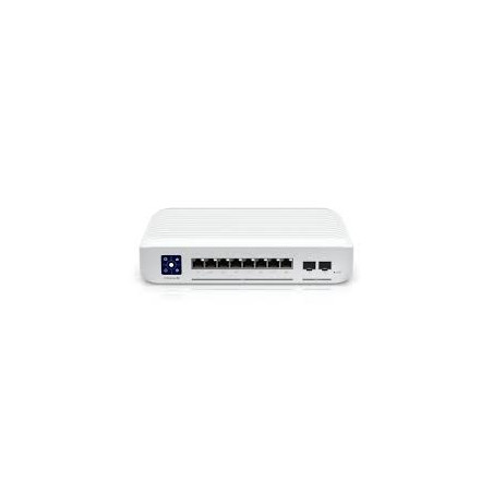 Switch ubiquiti gestito 8-porte 100/1000/2500mpbs 8xpoe ubt bianco