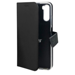 Custodia celly wally per galaxy a13 4g/5g a portafoglio nero [wally988]