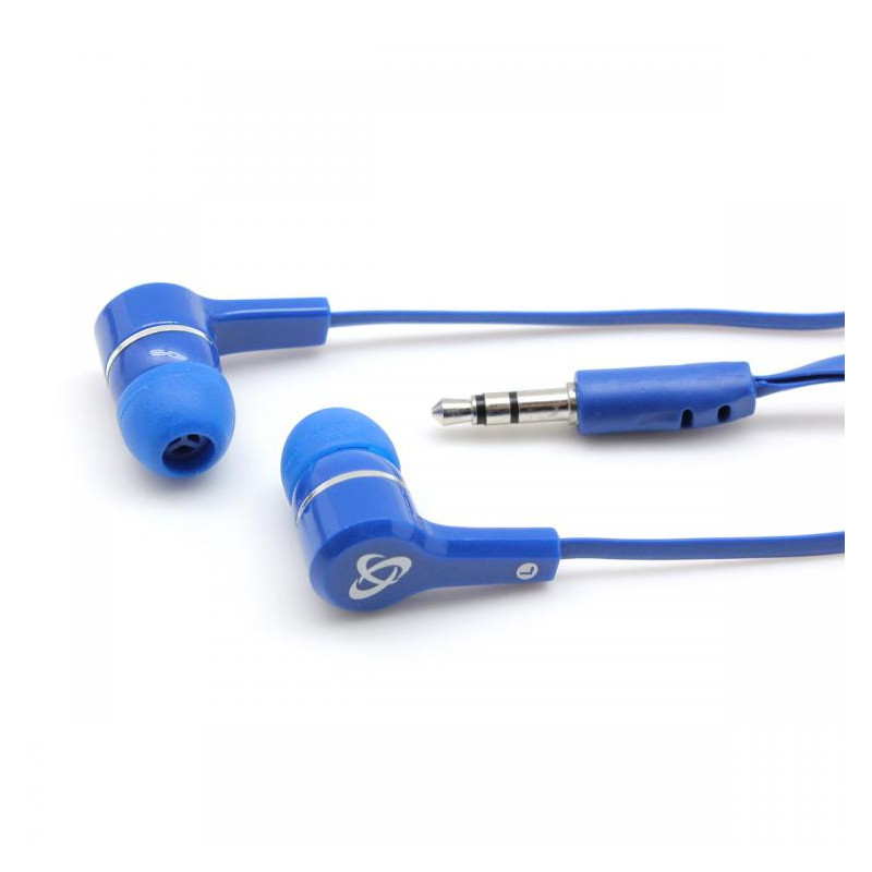 Auricolari stereo sbox ep003 in-ear blu