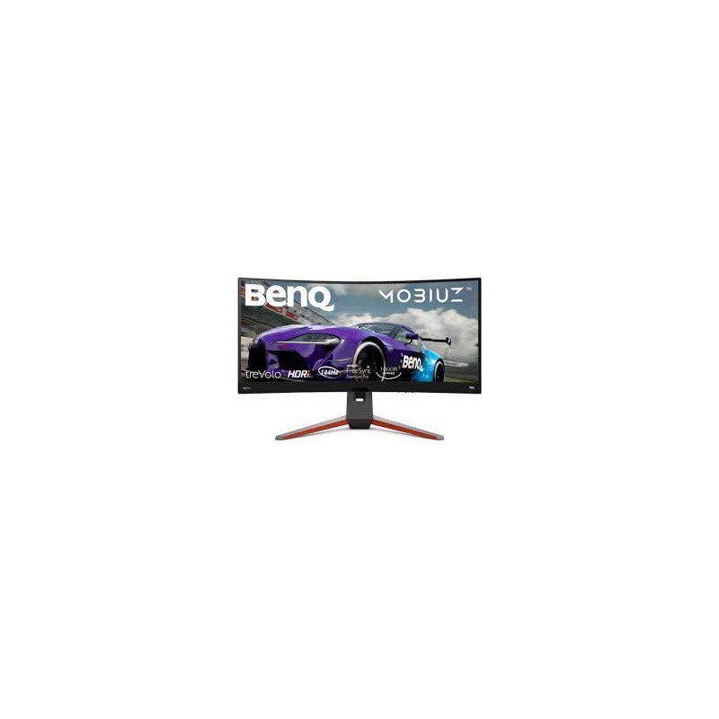 Monitor led 34'' benq mobiuz ex3410r wide quad hd 3440x1440p