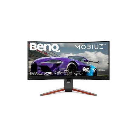 Monitor led 34'' benq mobiuz ex3410r wide quad hd 3440x1440p