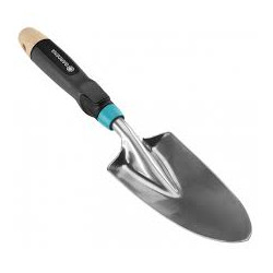 Cazzuola gardena ecoline per fiori fsc 100 nero/turchese [17700-20]