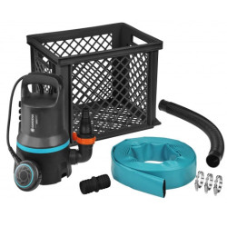 Kit antiallagamento gardena 900 9000 l/ora 300w nero/turchese [09041-20]