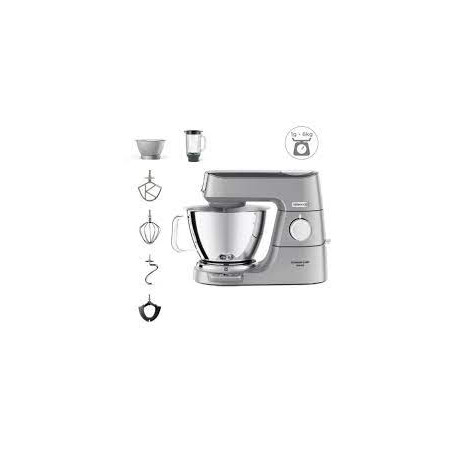 Impastatrice kenwood titanium chef baker 2 ciotole in acciaio inox