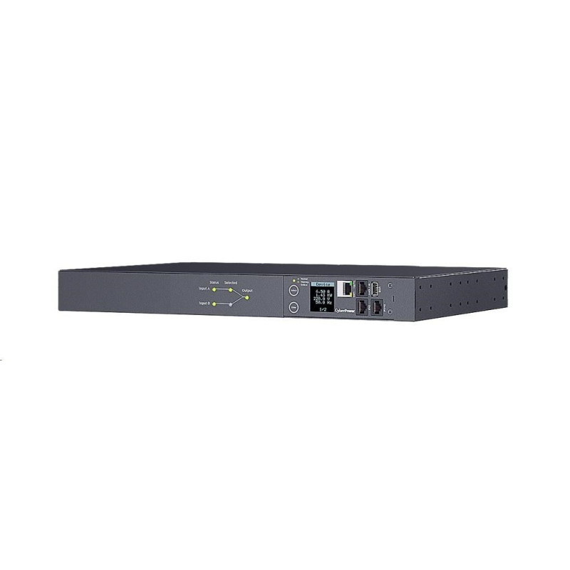 Cyberpower rack ats switched pdu44005 pdu 230v/16a 1u 8xiec c13 2x