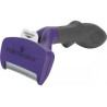 Pettine furminator per cane a pelo corto m/l viola/nero [fur151326]