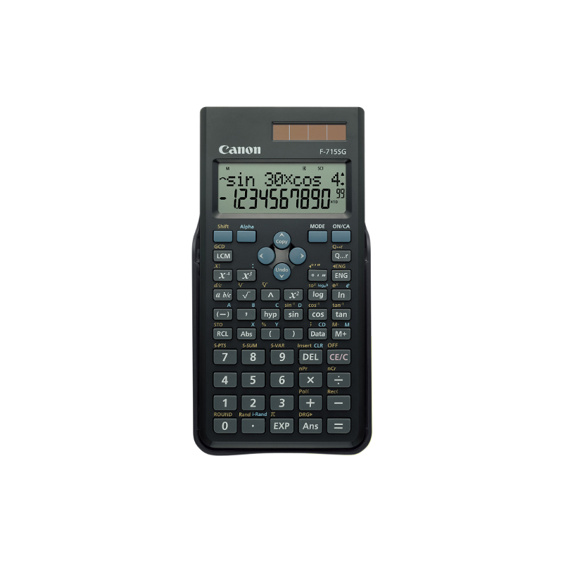 Calcolatrice canon f-715sg nera scientifica [5730b001]