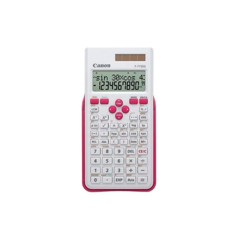 Calcolatrice canon f-715sg bianco magenta [5730b002]