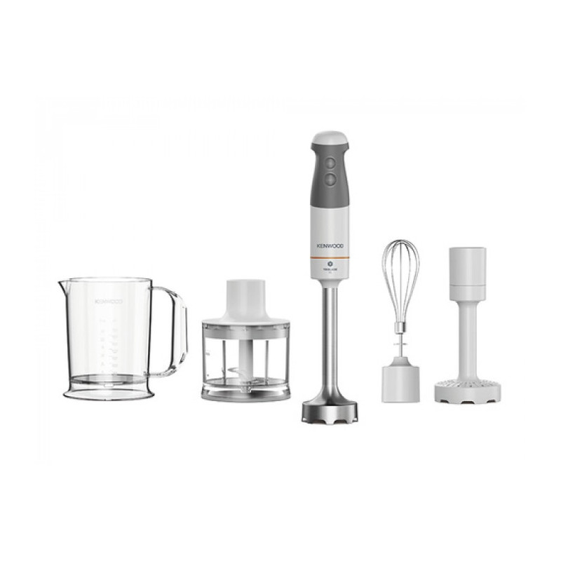 Frullatore kenwood immersione hbm40.306wh 850 w grigio/trasparente/bianco