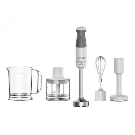 Frullatore kenwood immersione hbm40.306wh 850 w grigio/trasparente/bianco