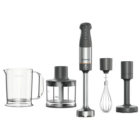 Frullatore da tavolo kenwood hbm60.307gy triblade xl 1000w argento/nero