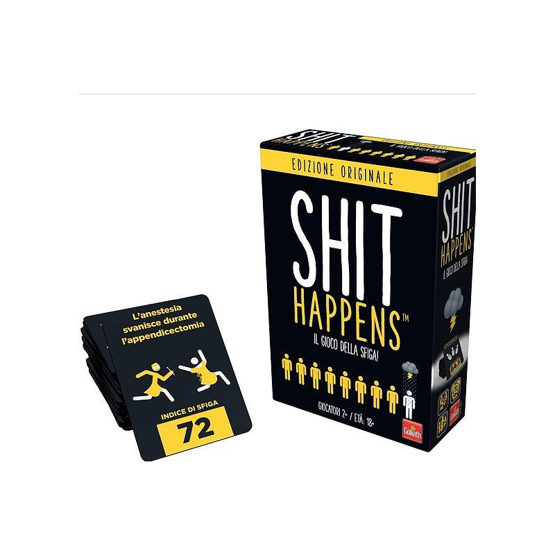 Gioco di societa goliath shit happens per sfiga nero [376551.006]