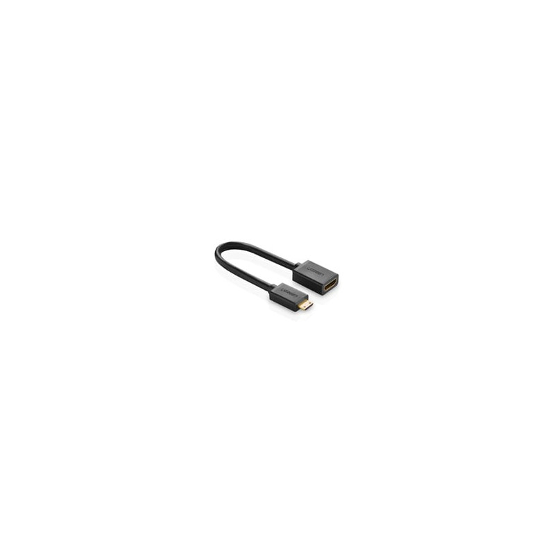 Cavo adattatore ugreen hdmi (femmina) -mini hdmi (maschio) 22cm