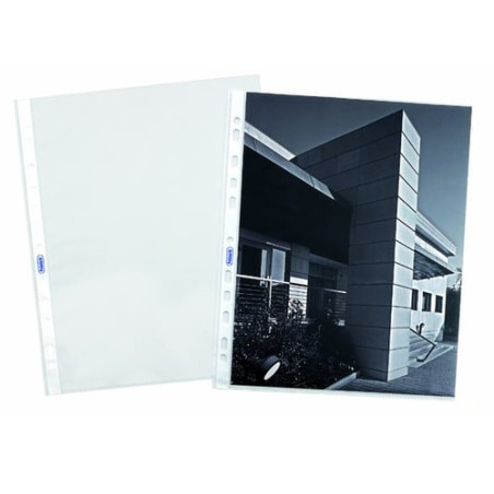 buste trasparenti forate favorit 50 pz. 22x30 1725/10 linear [100460040]