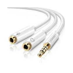 Cavo splitter ugreen per cuffie da 3.5mm maschio a 2x 3.5mm femmina