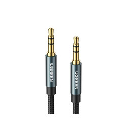 Cavo audio ugreen av122 jack 3.5mm aux 2m intrecciato blu [10687]