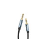 Cavo audio ugreen av122 mini jack 3.5mm aux 3m intrecciato blu [10688]