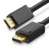 Cavo ugreen displayport maschio hdmi femmina 1.2v 4k 1.5m nero [10245]