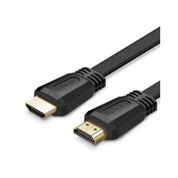 Cavo hdmi ugreen 4k 30hz 3d 18gbps hdmi 2.0 5m piatto nero [50821]