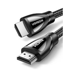 Cavo hdmi ugreen 8k 60hz ultra hd hdmi 2.1 2m intrecciato nero [80403]
