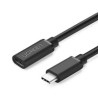 Cavo di prolunga ugreen usb tipo-c 3.1 5000mbit/s 0.5m nero [40574]